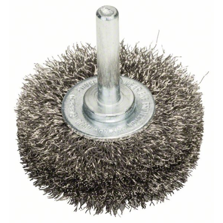 BOSCH Kotoučový drátěný kartáč, zvlněný drát, 50×0,2 mm, nerezová ocel 2608622120