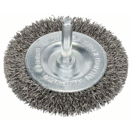 BOSCH Kotoučový drátěný kartáč, zvlněný drát, 70×0,3 mm, nerezová ocel 2608622121