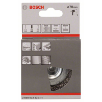 BOSCH Kotoučový drátěný kartáč, zvlněný drát, 70×0,3 mm, nerezová ocel 2608622121