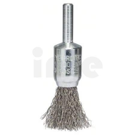 BOSCH Koncový kartáč, zvlněný drát, 15 × 0,2 mm, nerezová ocel 2608622126