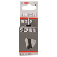 BOSCH Koncový kartáč, copánkový, 10 × 0,35 mm, nerezová ocel 2608622128