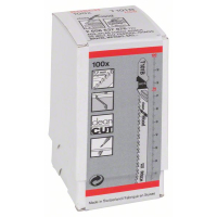 BOSCH Pilový plátek do kmitací pily T 101 B, 100 ks 2608637876