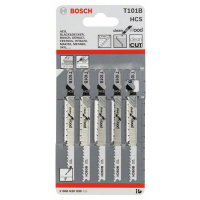BOSCH Pilový plátek do kmitací pily T 101 B, 5 ks 2608630030
