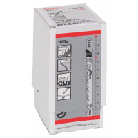 BOSCH Pilový plátek do kmitací pily T 101 D, 100 ks 2608637877