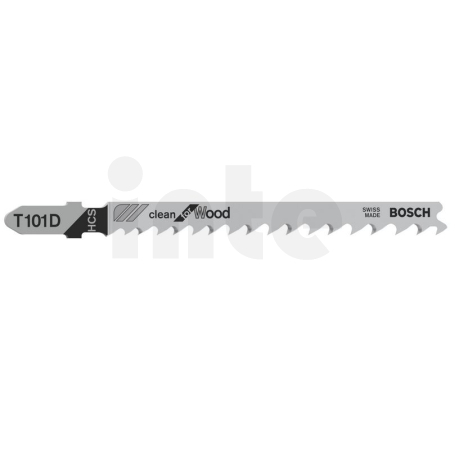 BOSCH Pilový plátek do kmitací pily T 101 D, 5 ks 2608630032