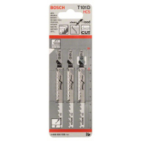 BOSCH Pilový plátek do kmitací pily T 101 D, 3 ks 2608630558