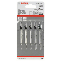 BOSCH Pilový plátek do kmitací pily T 101 AO, 5 ks 2608630031