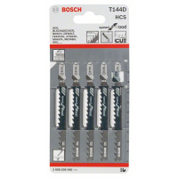 BOSCH Pilový plátek do kmitací pily T 144 D, 5 ks 2608630040