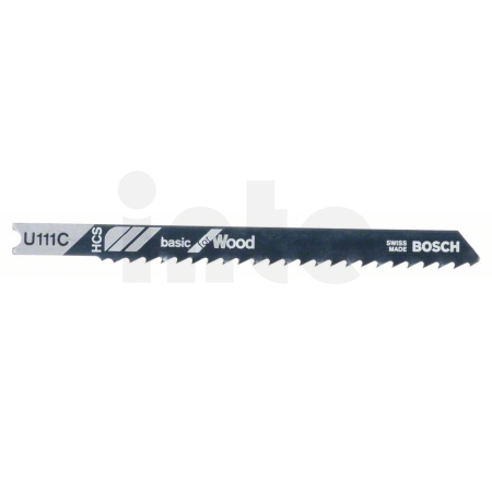BOSCH Pilový plátek do kmitací pily U 111 C, 3 ks 2608630566