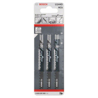 BOSCH Pilový plátek do kmitací pily U 144 D, 3 ks 2608630568
