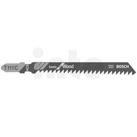 BOSCH Pilový plátek do kmitací pily T 111 C, 100 ks 2608637878