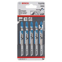 BOSCH Pilový plátek do kmitací pily T 127 D, 5 ks 2608631017