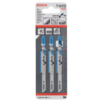 BOSCH Pilový plátek do kmitací pily T 127 D, 3 ks 2608631508