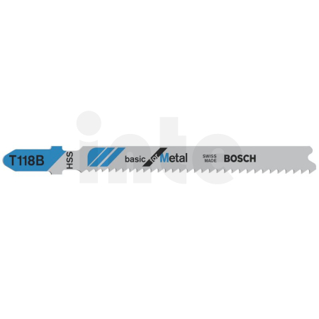 BOSCH Pilový plátek do kmitací pily T 118 B, 5 ks 2608631014