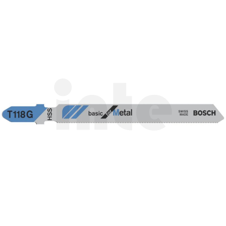 BOSCH Pilový plátek do kmitací pily T 118 G, 3 ks 2608631674