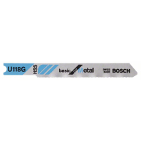 BOSCH Pilový plátek do kmitací pily U 118 G, 3 ks 2608631770
