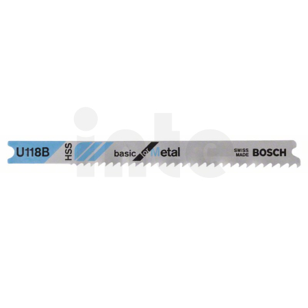 BOSCH Pilový plátek do kmitací pily U 118 B, 3 ks 2608631771