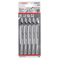 BOSCH Pilový plátek do kmitací pily T 345 XF, 5 ks 2608634994