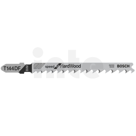 BOSCH Pilový plátek do kmitací pily T 144 DF, 5 ks 2608634567