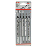 BOSCH Pilový plátek do kmitací pily T 344 DF, 5 ks 2608634243