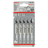 BOSCH Pilový plátek do kmitací pilky T 101 BF, 5 ks 2608634234