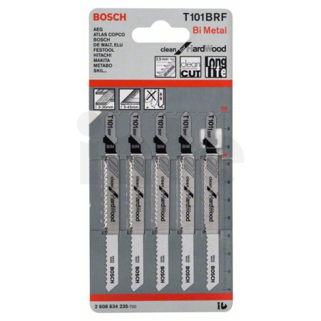 BOSCH Pilový plátek do kmitací pily T 101 BRF 2608634235