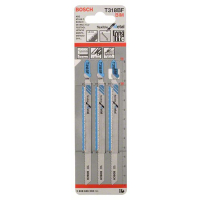 BOSCH Pilový plátek do kmitací pilky T 318 BF, 3 ks 2608636233