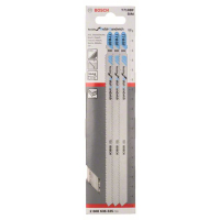 BOSCH Pilový plátek do kmitací pilky T 718 BF, 3 ks 2608636335
