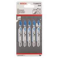 BOSCH Pilový plátek do kmitací pily T 118 EFS, 5 ks 2608636497