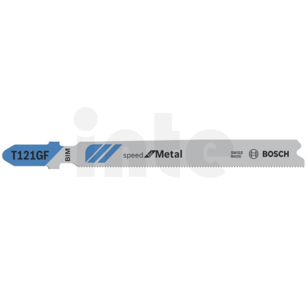 BOSCH Pilový plátek do kmitací pily T 121 GF, 5 ks 2608636696
