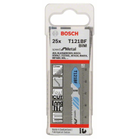 BOSCH Pilový plátek do kmitací pily T 121 BF, 25 ks 2608636703
