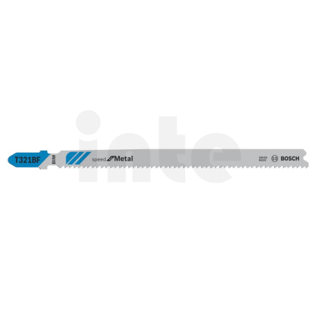 BOSCH Pilový plátek pro přímočaré pily PRO Metal Pipes and Profiles T321BF 132 mm, 5 ks 2608636707
