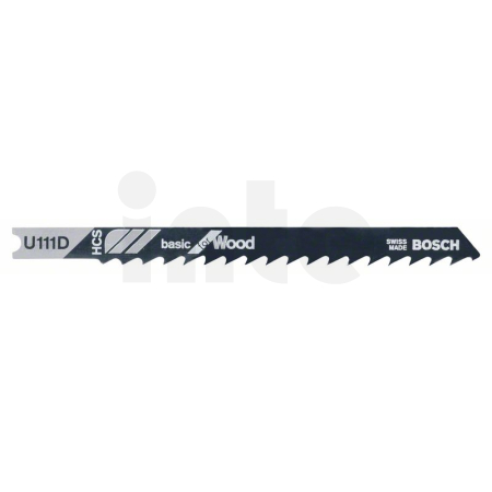 BOSCH Pilový plátek do kmitací pily U 111 D, 3 ks 2608637559
