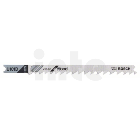BOSCH Pilový plátek do kmitací pily U 101 D, 3 ks 2608637723