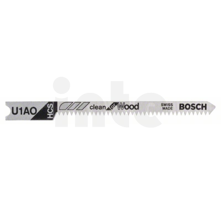 BOSCH Pilový plátek do kmitací pily U 1 AO, 3 ks 2608637724