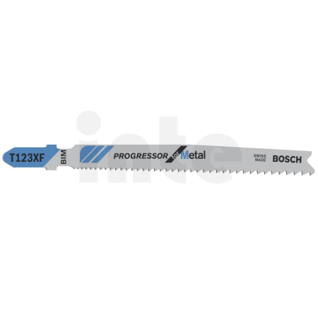 BOSCH Pilový plátek do kmitací pily T 123 XF, 5 ks 2608638473
