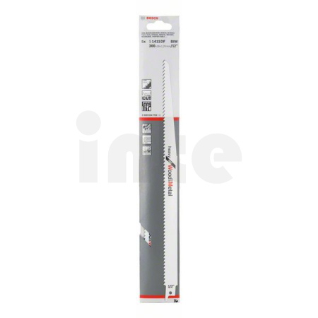 BOSCH Pilový plátek do pily ocasky S 1411 DF, 5 ks 2608654763