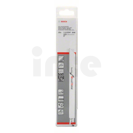 BOSCH Pilový plátek do pily ocasky S 1122 VF, 25 ks 2608657559