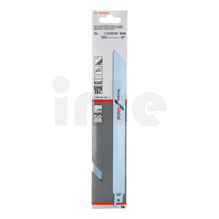 BOSCH Pilový plátek do pily ocasky S 1122 AF, 5 ks 2608656018