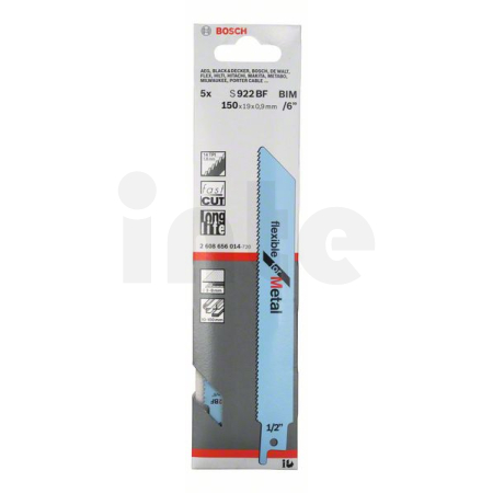 BOSCH Pilový plátek do pily ocasky S 922 BF, 5 ks 2608656014