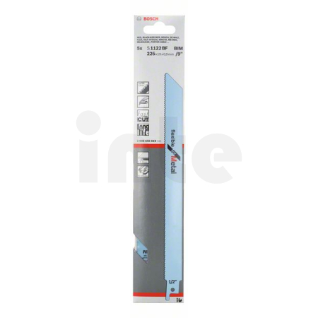 BOSCH Pilový plátek do pily ocasky S 1122 BF, 5 ks 2608656019