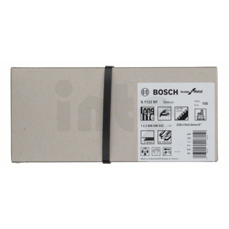 BOSCH Pilový plátek do pily ocasky S 1122 BF, 100 ks 2608656032