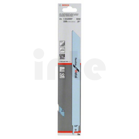 BOSCH Pilový plátek do pily ocasky S 1122 EF, 2 ks 2608656042