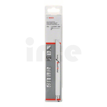 BOSCH Pilový list do pily ocasky S 1122 HF, 25 ks 2608657560