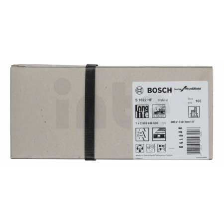 BOSCH Pilový list do pily ocasky S 1022 HF, 100 ks 2608656636