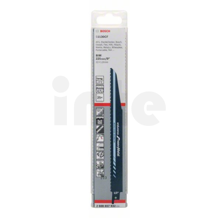 BOSCH Pilový list do pily ocasky S 1130 CF, 25 ks 2608657932