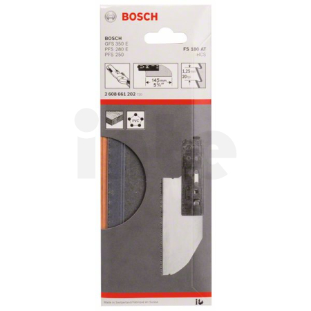 BOSCH Dělicí pilový plátek FS 180 AT 2608661202