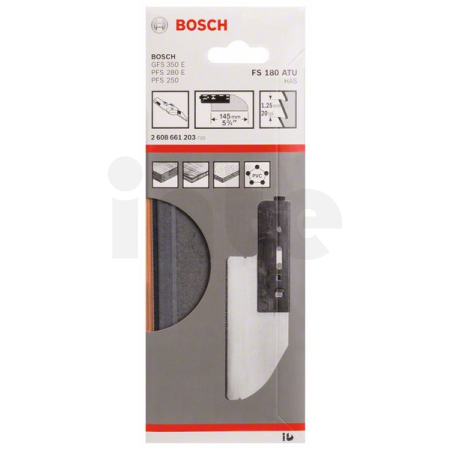 BOSCH Dělicí pilový plátek FS 180 ATU 2608661203