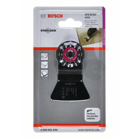 BOSCH Škrabka HCS ATZ 52 SC, pevná 2608661646