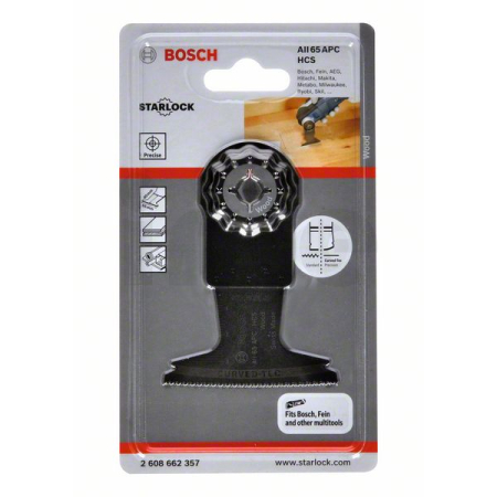 BOSCH Ponorný pilový list HCS AII 65 APC Wood 2608662357